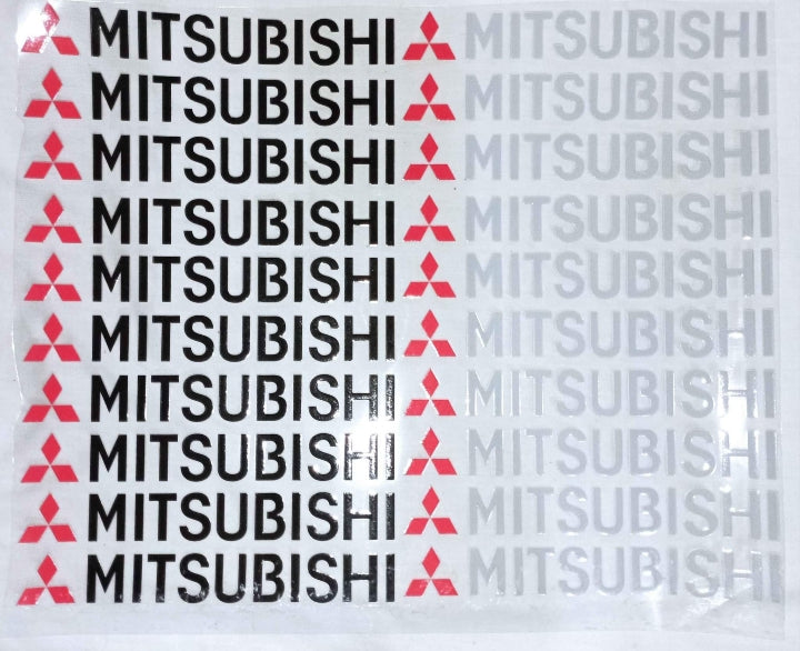 STIKER 3D MITSUBISHI LOGO OG 🔙