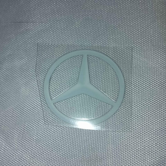 Stiker Mercedes Emblema Moderno