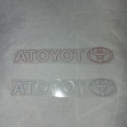 Sticker Toyota Perzonalizado