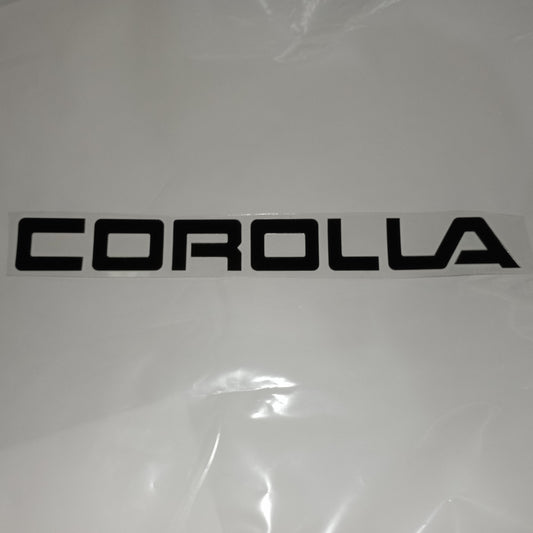 Sticker Toyota Corolla