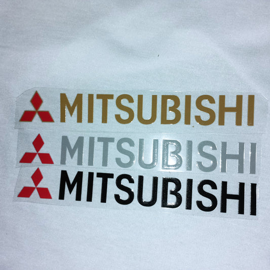 STIKER 3D MITSUBISHI LOGO OG 🔙