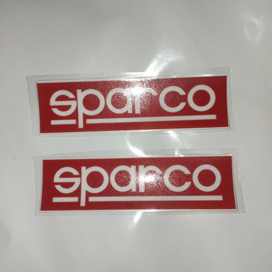 Sticker Sparco personalizada